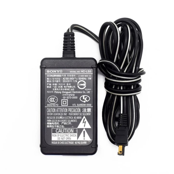**🔌 Original AC-LS5 4.2V 1.7A AC Adapter For CyberShot Digital Cameras ...