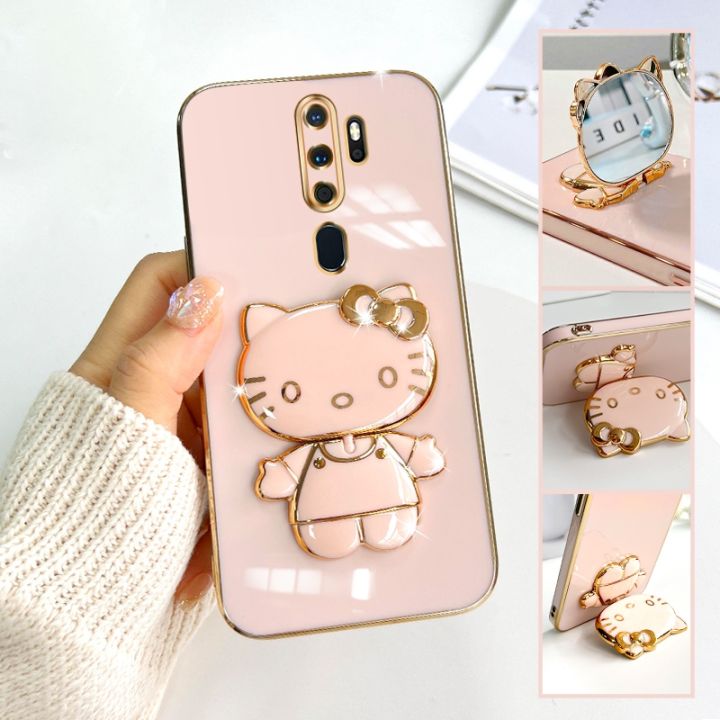 FELMYST Hello Kitty Holder Case For OPPO A9 2020/A5 2020 Fashion