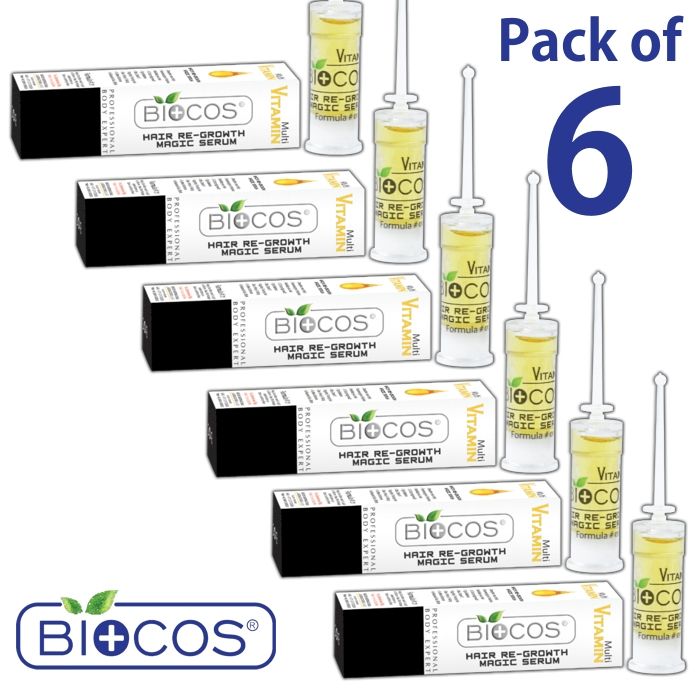 6 Pcs Hair Growth Oil Serum Hair Growth Oil Hair Growth Repair Magic Serum