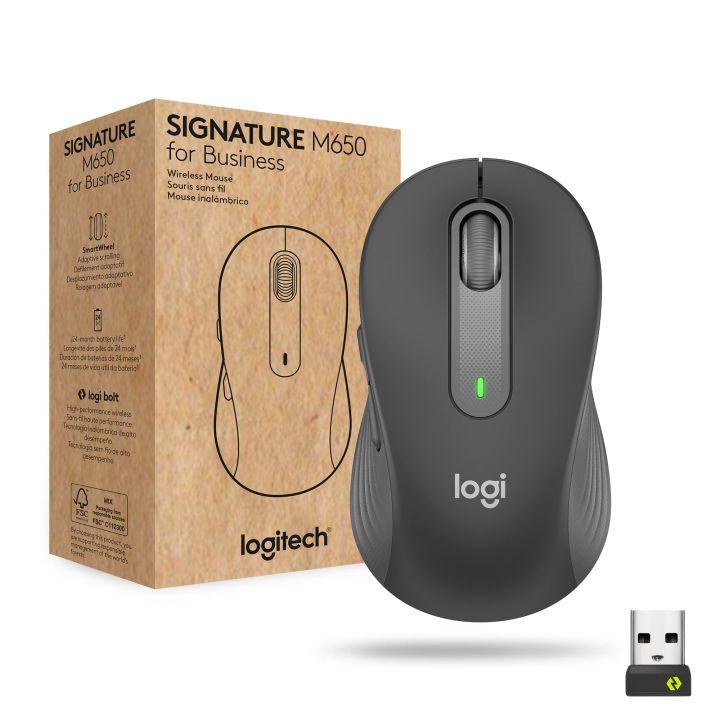 Logitech Signature M650L Wireless Mouse