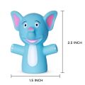 Pack of 5 Finger Puppets For Kids Hand Puppet Animal Learning Toy, Toddlers Rubber Toys For Baby Girl & Boy Finger Rubber Finger Puppet Toys Gifts For Children Story Telling Toys. 