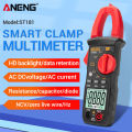 ANENG ST181 Digital Clamp Meter DC/AC Current 4000 Counts Multimeter Ammeter Voltage Tester Car Amp Hz Capacitance. 