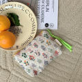 Makeup Bag With Flower Decorations Floral Pencil Pouch Cute Makeup Pouch Flower Pattern Change Bag Floral Cosmetic Bag. 
