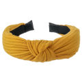 Hair Band Lightweight Women Girl Solid Color Knotted Headband. 