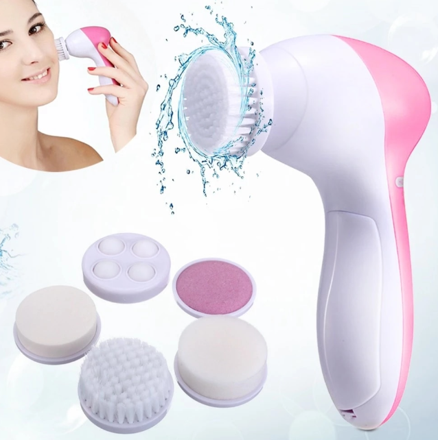 5%20in%201%20Facial%20Brush%20Massager%20For%20Beauty%20Care%20-Electric%20Face%20Scrubber%20and%20Cleanser%20-%20Image%202
