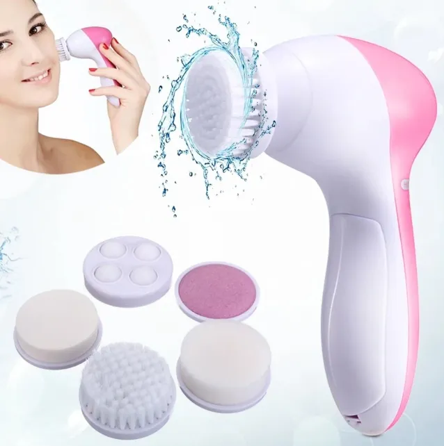 5%20in%201%20Facial%20Brush%20Massager%20For%20Beauty%20Care%20-Electric%20Face%20Scrubber%20and%20Cleanser%20-%20Image%202