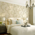 3D American Retro Non-woven Self-adhesive Wallpaper Rustic Vine Flower Wall Papers Thickening Peel and Stick Wall Stickers. 