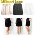 Women Satin Faux Silk Underskirt Petticoat Under Dress Half Slip Mini Skirt New. 