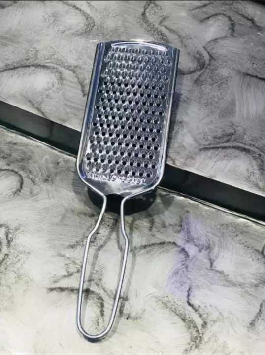 Grater/%20Grater%20Kaddu%20Kash/%20Stainless%20Steel%20Silver%20Grater/%20Cheese%20Garlic%20%20Grater%20/%20Multi-Purpose%20Grater%20%20Kaddu%20Kash%20-%20Image%202