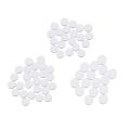 1 Pcs Self-Stick Heavy Duty Felt Strip Roll, Creamy-White & 48 Pcs Self-Stick Furniture Round Felt Pads. 