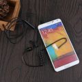 【MIGAPALAZA】 3.5mm Air Tube Headset Anti-radiation Stereo Earphone for iPhone Black - intl. 