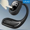 【COD+Ready Stock + FREE Shipping 】 VIVO FN-98 Single Ear Wireless Earphone Bluetooth-compatible 5.3 Headphone Ear Hook HiFi Stereo Sports Earphones Noise Reduction Earbuds. 
