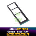 Infinix Note 10 SIM Tray Sim Jacket Sim Slot Sim Door For Infinix Note 10 - Green. 