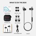 Parasom A13 Magnetic Earphone V4.1 In-ear Stereo Earbuds, Sweat-proof Noise-isolation Headset With Mic for Running. 