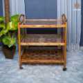 Luxiqo-Wooden Diyar Mat Tea Trolley-Premium Quality-Chinioti Handicrafts-Customiz. 