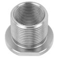 Stainless Steel Threaded Adapter Fuel Filter Practical To Use for Work. 