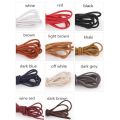 1 Pair Waxed Shoelaces Leather Shoes Boots Shoe Laces. 