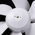 Round Shaft Fan Blade Kitchen Bathroom Vent Blade White Plastic Electric Fan Impeller General Fanner Blade Home Vent Accessories. 
