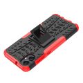 For Samsung Galaxy A05 4G Tire Texture TPU + PC Phone Case with Holder. 