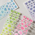 Steve Heart Sticker Atmosphere Love Sticker Photocard Toploader Decoration Material Stickers. 