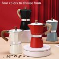 150ML/300ML Mocha Coffee Maker Pot Italian Hand Extraction Moka Coffee Pot Espresso Coffee Making Tool Cafeteria Latte Stovetop. 