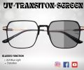 Color Changing Glasses For unisex Transtion+ UV+ Screen  Glasses. 