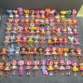 Original 8-10cm Lalaloopsy Little Sister Multi-style Dolls PVC Girls' Holiday Gift Collection Toys Pizazzazz. 