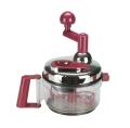 Hand Mixer Food Chopper, Manual Food Processor, Mixer Blender, Rotary Onion Chopper for Garlic, Salad, Salsa, Nuts. 