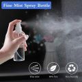 5-250ml Transparent Plastic Empty Plastic Spray Bottles Refillable Bottles Perfume Atomizer Disinfection Nebulizer. 