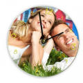 Customised Photo Wall Clock | Sublimation Clock | Print Your Own Design. 
