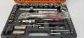 61pcs Combination Socket Wrench Set Ratchet Spanner Tools Set Box Se. 