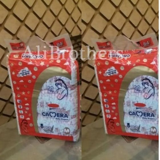 Baby Diapers in P Tape Mega Pack (M-3 84Pcs) 4-9Kg)