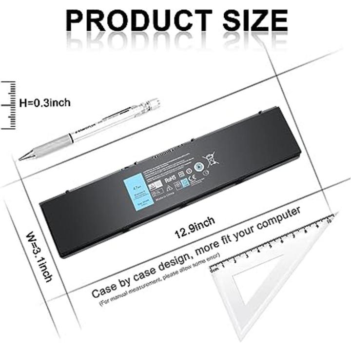Replacement Laptop Battery for Dells Latitude E7440 E7450 E7420 Battery fit 451-BBFV 3RNFD G0G2M PFXCR T19VW 34GKR 0909H5 0G95J5 E225846 Notebook Battery