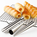 Cannoli Baking Mould Set Cream Stainless Steel Baking Mould Cannoli Tube Moulds Cone Baking Mould. 