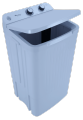 Dawlance DS 9000 12 kg Single Tub Spinner Dryer White. 