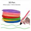 3D Printing Pen Filament 1.75mm PLA Filament Colors Refills Modeling. 