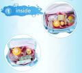 Diaper Baby Bag 4pcs  Set (Light blue). 