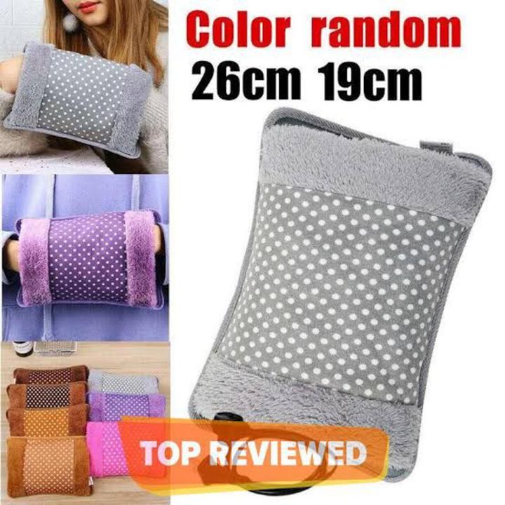 Electric Heating - Heat Pouch Hot Water Bottle Bag Back Knee Pain Relief Multicolors
