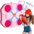 “Boxing Music Workout Machine – Wall-Mounted Reaction Target with LED Lights for Kids & Adults punching  Boxing ”. 