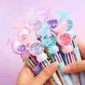 summerflowers 10Color 0.5mm Student Cartoon Ballpoint Pen Cute Butterfly Colorful Pens Kids Diary Scrapbooking Drawing Stationary. 
