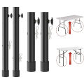 44/20cm 4 PackTable Leg Extenders For Bent/Straight Legs Adjustable Folding Table Outdoor Garden Tools Parts. 
