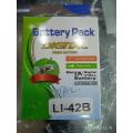 Olympus LI-42B LI42B battery Digital Camera & More En-EL10 Fuji NP-45 KLIC-7006. 