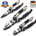 Top Quality 9 in 1 Professional Multifunctional Universal German Quality Pliers 8.5" Hardware Tools with 5 years Guarantee Wire Cutters crimper Plass Electrician. 