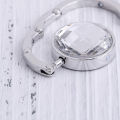 Portable Foldable Folding Crystal Alloy Purse Handbag Hook Hanger Bag Holder. 