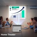 HY350 ANDROID 11.0V (CPU ALLWINNER H713) SMART PROJECTOR 2GB+32GB DUAL SPEAKER 1080P WITH DUAL BAND WIFI6 AND BLUETOOTH 5.0 BRIGHTNESS (LUMENS) 580 ANSI SUPPORT 4K. 