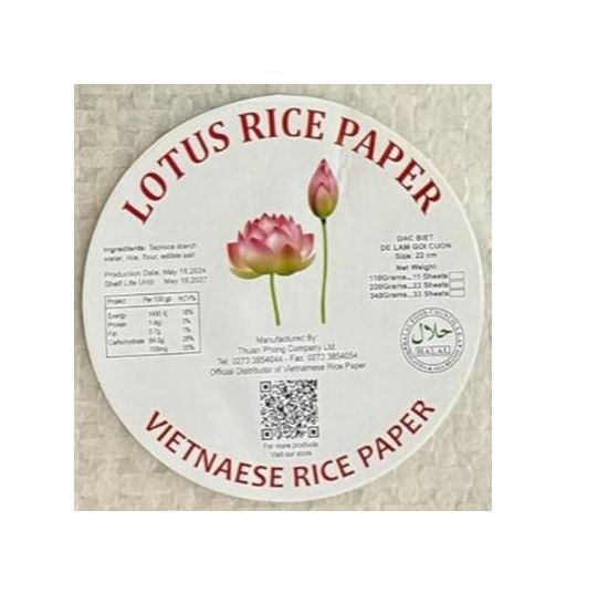 Rice%20Sheet+%20Seaweeds%20Combo2%20for%20Rolls,%20Wraps,%20Crispy%20Chips%20(Thuong%20Hang%20Rice%20Paper%2010/11%20Sheets,%2022cm,%20113gm%20Vietnam%20Imported)%20+%20(Yaki%20Nori%20Sushi%20Seaweeds%2010%20Sheets%20Full%20Pack%20Size%207"x8"%20Imported%20Seaweed%20Sea%20weed)%20-%20Image%202
