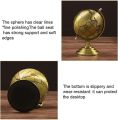 5 Inches World Globe, Vintage Rotating Ornament For Desktop Solid Non-Slip Base Gift Home Decor Study World Globe Bedroom Desk Office. 