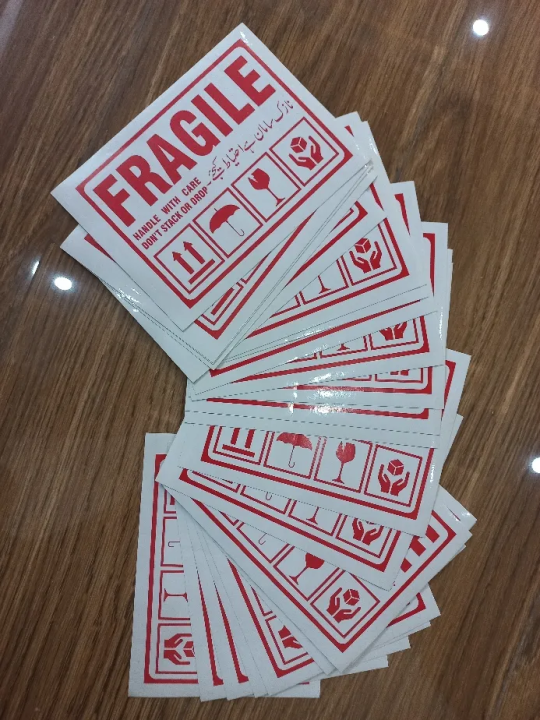 Fragile Sticker Lcd 50 Pieces Pack Fragile Stickers Handle With Care Stickers Fragile ...