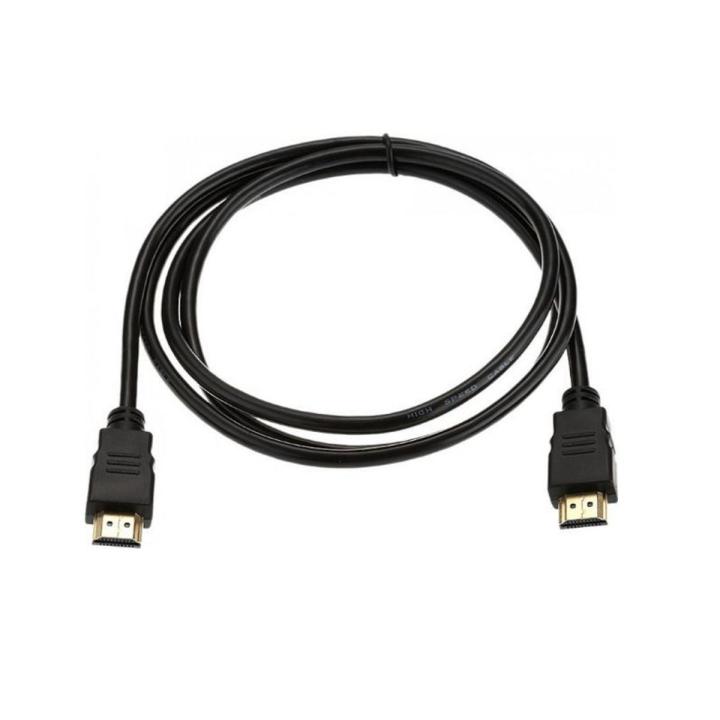 HDMI Cable 1.5 Meter 4K UHD Support 100Mbps Speed Heavy Duty Cable For Ps4 Lcd Monitor - Black