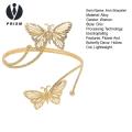 Prism Arm Jewelry Boho Butterfly Arm Cuff Bracelet for Women Elegant Flower Decor Bangle for Prom Party Cosplay Adjustable Anti-slip Design Women Hand Jewelry. 